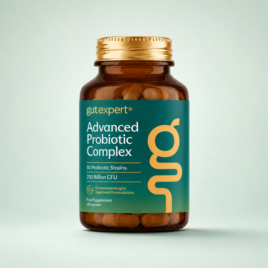 GutExpert Advanced Probiotic Complex капсули с 50 пробиотични щама и 200 милиарда CFU